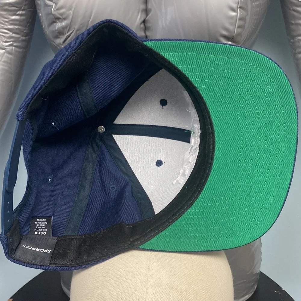 Combat flip flops yupoong snapback ball cap - Picture 6 of 8